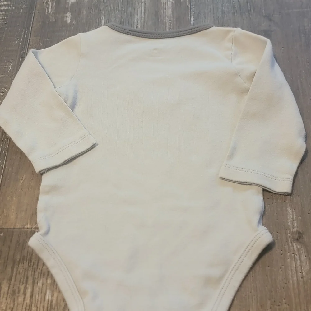 Carter's Gray and Pink Bodysuits Soft Cotton Comfort